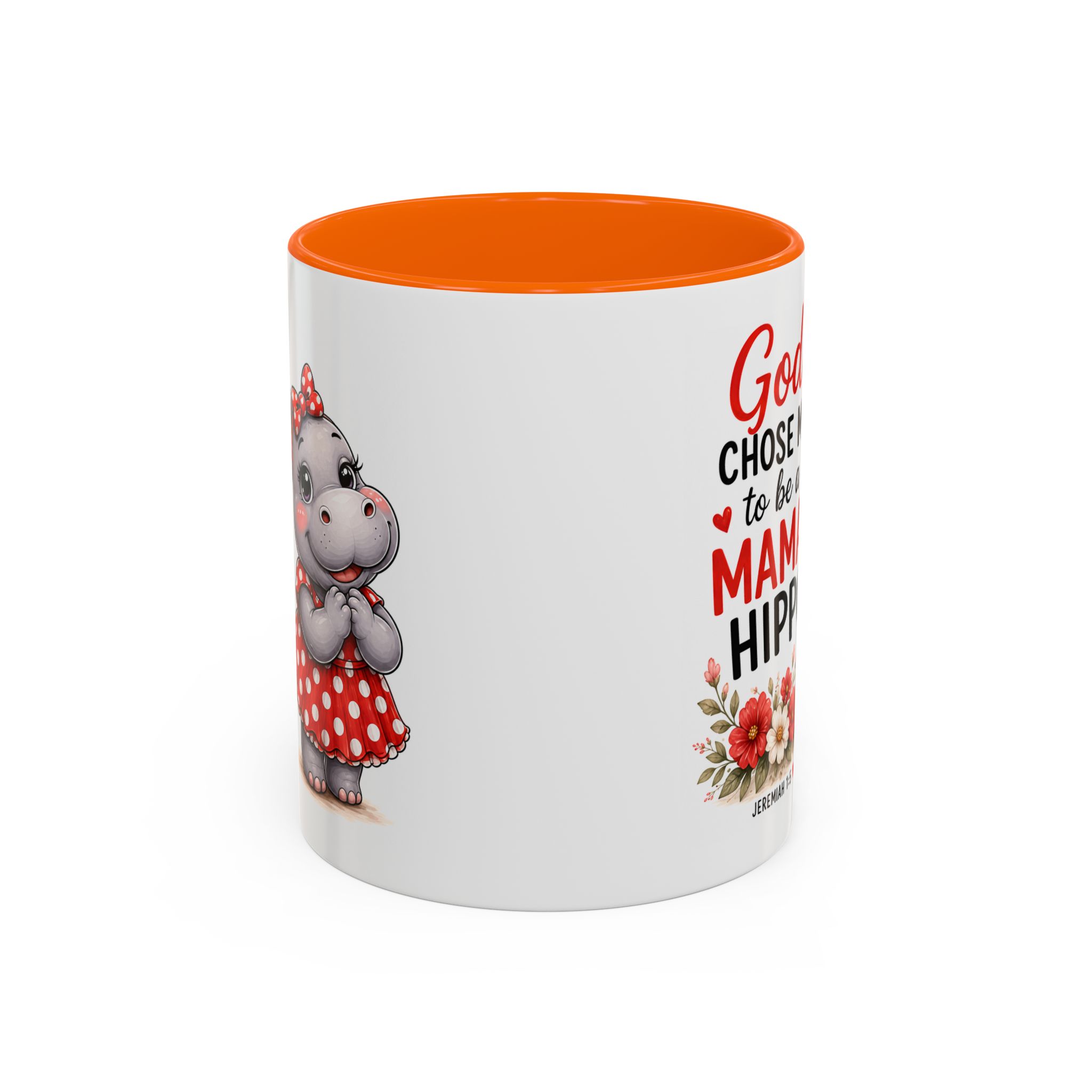 God Chose Me to Be a Mama Hippo | Coffee Mug (11oz / 15oz) Christian Mother’s Day Gift, Cute Faith Coffee Cup for Moms - Image 41
